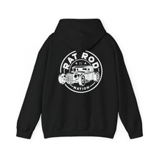 Load image into Gallery viewer, Men&#39;s Rat Rod Nation Hooded Sweatshirt - Logo on Back
