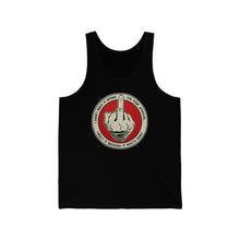 Load image into Gallery viewer, I Didn&#39;t Build It For Your Approval - Middle Finger - Unisex Jersey Tank
