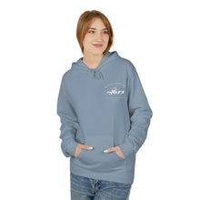 Load image into Gallery viewer, Women&#39;s Fallon Cars N Coffee (print on back) midweight fleece Hoodie
