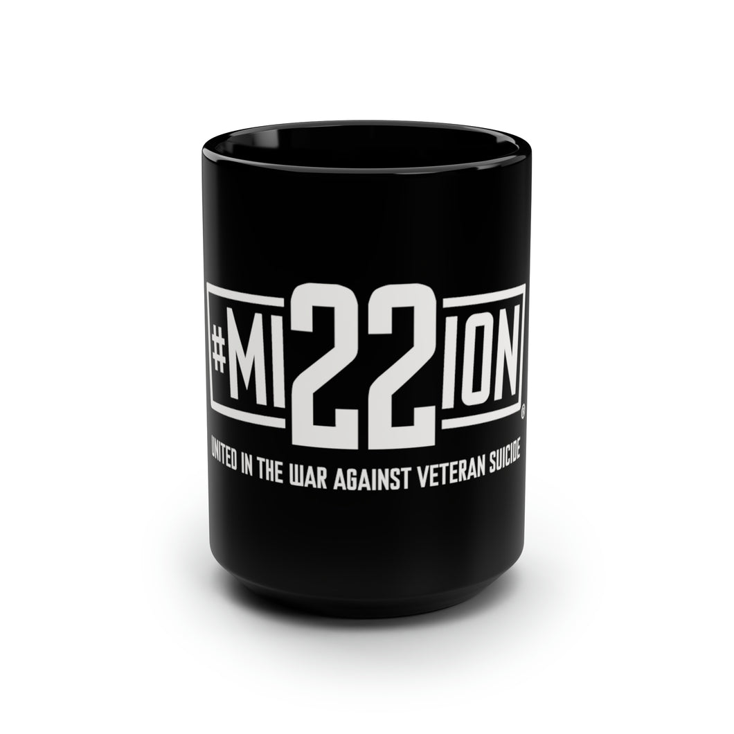 Mission 22 - Black Mug 15oz