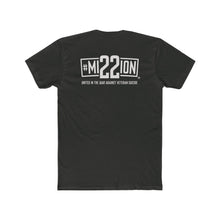 Load image into Gallery viewer, Mission 22 - T-Shirt On Back - Several Colors
