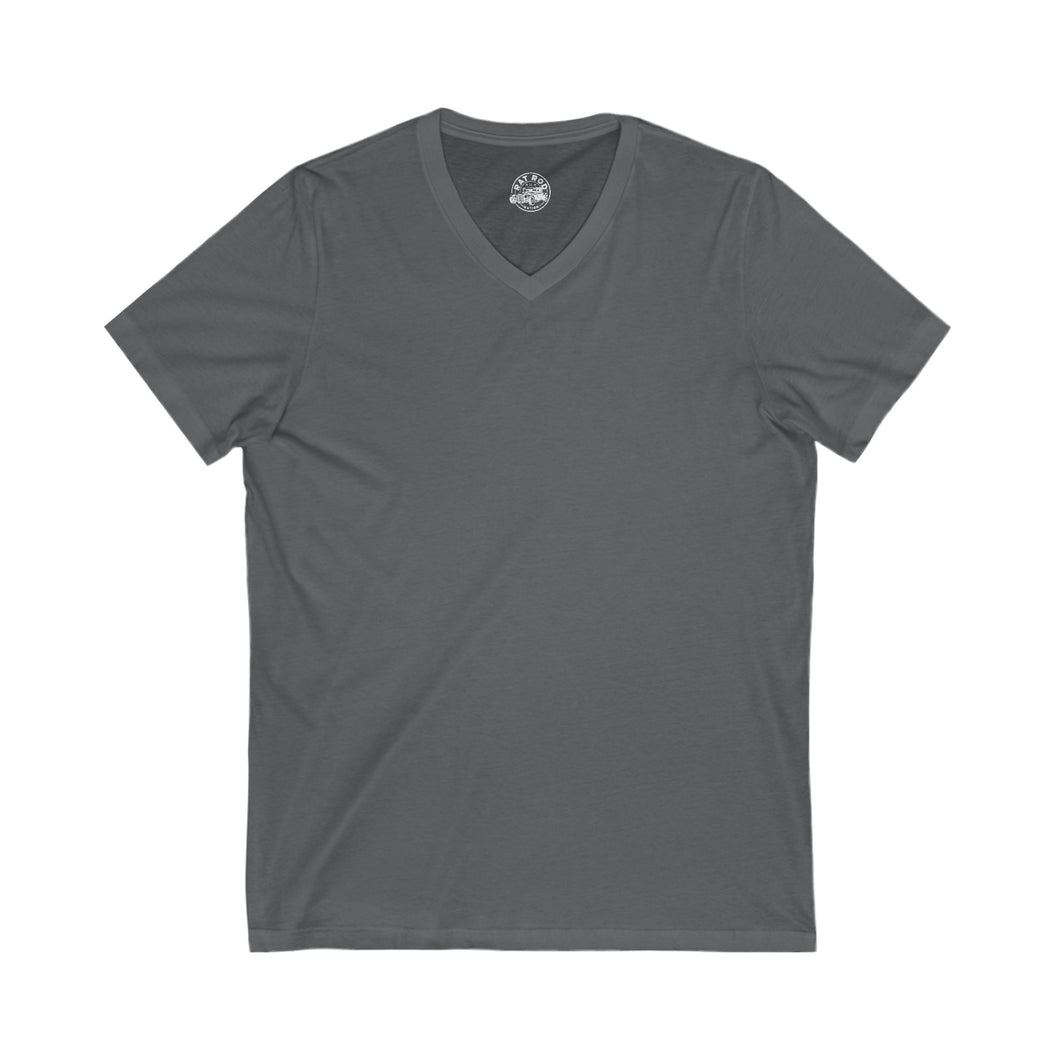 Women's Rustoration Garage (Print on back) V-Neck Tee