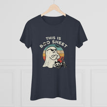 Load image into Gallery viewer, Women&#39;s This is Boo sheet - Triblend Tee
