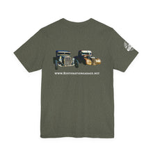 Load image into Gallery viewer, Women&#39;s Rufus &amp; Lucifer Jersey tee (print on back)
