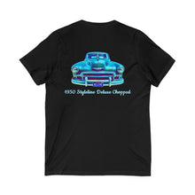 Load image into Gallery viewer, 1950 Chevy Styleline (Print on back) - Jersey short sleeve V-neck

