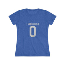 Load image into Gallery viewer, Women's Fucks given Triblend Tee

