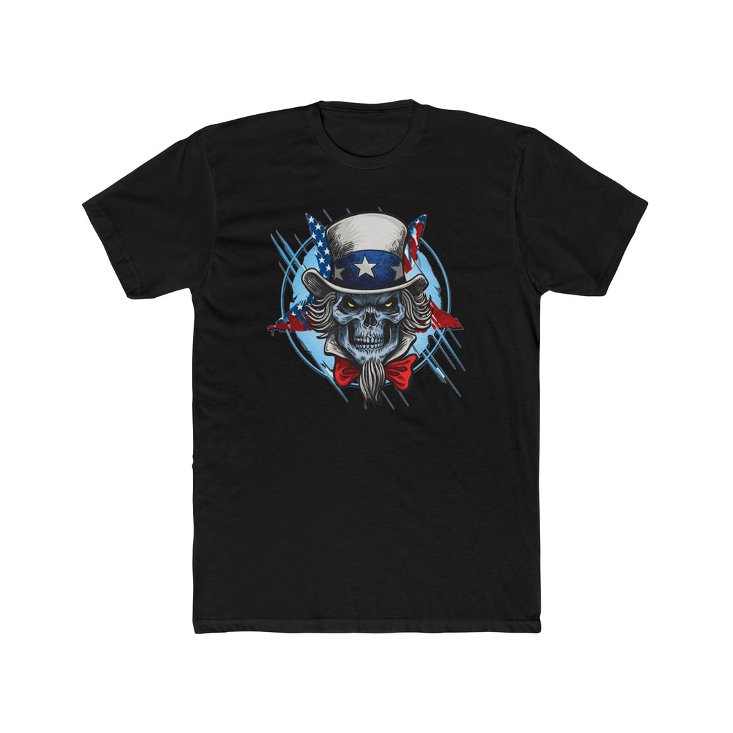 Uncle Sam Skull - Print On Front
