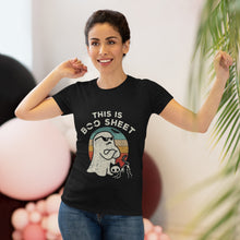 Load image into Gallery viewer, Women&#39;s This is Boo sheet - Triblend Tee
