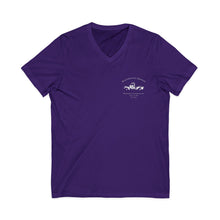 Load image into Gallery viewer, Tyler Crystal - Jersey short sleeve V-neck- Rustoration Garage
