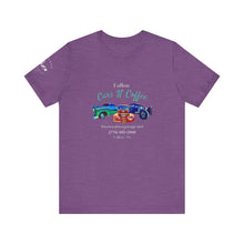 Load image into Gallery viewer, Women&#39;s Jersey short sleeve tee Fallon Cars &quot;N&quot; Coffee (on front)
