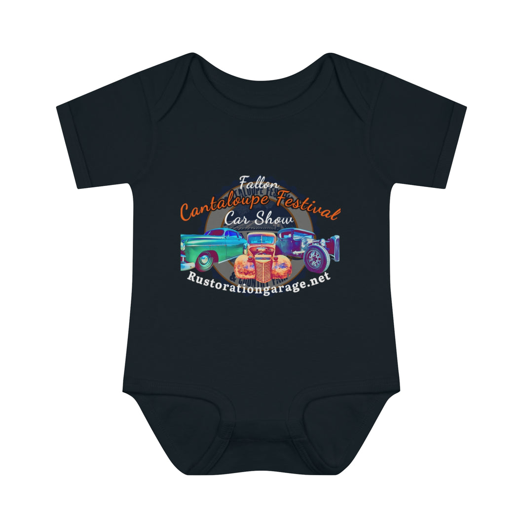 Infant Baby Rib Bodysuit - Cantaloupe Festival