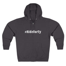 Load image into Gallery viewer, #RideForTy - Unisex Zip Hoodie
