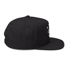 Load image into Gallery viewer, Rats the New Hot Rod Embroidered Flat Bill Cap – Retro Trucking &amp; Beer Lover Snapback
