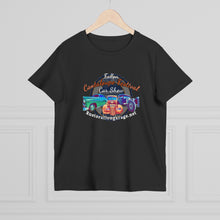 Load image into Gallery viewer, Women’s Maple Tee - Cantaloupe festival - Print on Front
