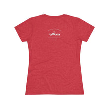 Load image into Gallery viewer, Women&#39;s Tri Blend Tee Rockin Motherhood (Print on front)
