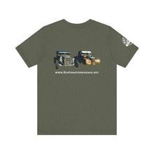 Load image into Gallery viewer, Women&#39;s Rufus &amp; Lucifer Jersey tee (print on back)

