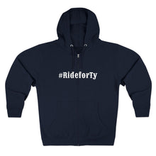 Load image into Gallery viewer, #RideForTy - Unisex Zip Hoodie
