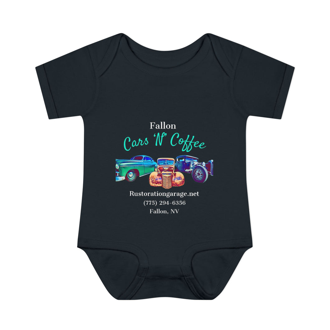 Infant Baby Rib Bodysuit - Cars N Coffee