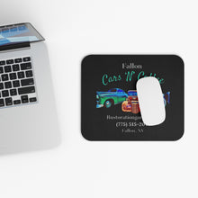Load image into Gallery viewer, Fallon Cars N Coffee - Vintage Car Themed Mouse Pad
