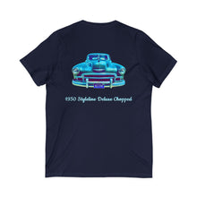 Load image into Gallery viewer, 1950 Chevy Styleline (Print on back) - Jersey short sleeve V-neck
