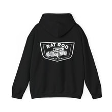 Load image into Gallery viewer, Men&#39;s Rat Rod Nation Hooded Sweatshirt - Logo2 on Back
