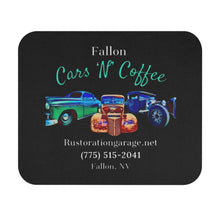 Load image into Gallery viewer, Fallon Cars N Coffee - Vintage Car Themed Mouse Pad
