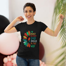 Load image into Gallery viewer, Women&#39;s I&#39;m blunt Flower - Triblend Tee
