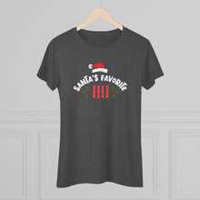 Load image into Gallery viewer, Santas Favorite Ho - Women's Triblend Tee
