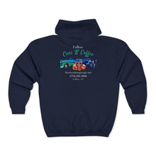 Load image into Gallery viewer, Fallon Cars N Coffee, Unisex Hooded Jacket, (Print on Back)
