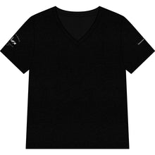 Load image into Gallery viewer, Rustoration Garage Fallon Spring Fling 2026 V-Neck Tee — Car &amp; Motorcycle Show Shirt
