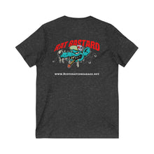 Load image into Gallery viewer, Women&#39;s Rat Bastard (print on back) Jersey V-neck Tee
