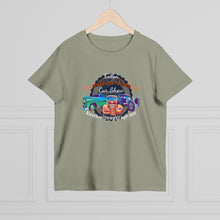 Load image into Gallery viewer, Women’s Maple Tee - Cantaloupe festival - Print on Front
