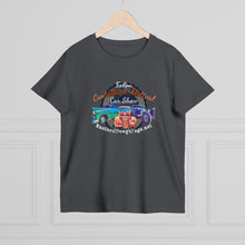 Load image into Gallery viewer, Women’s Maple Tee - Cantaloupe festival - Print on Front
