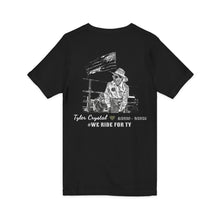 Load image into Gallery viewer, Tyler Crystal - Jersey short sleeve V-neck - Unisex
