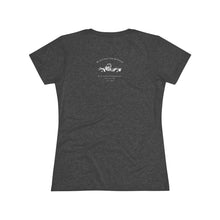 Load image into Gallery viewer, Women&#39;s Tri Blend Tee Rockin Motherhood (Print on front)
