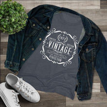 Load image into Gallery viewer, Women's 1972 Vintage Triblend Tee
