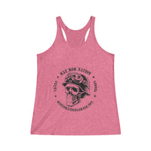 Load image into Gallery viewer, Women&#39;s Rat Rod Nation Tri-Blend Racerback Tank
