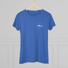 Load image into Gallery viewer, Women&#39;s Tri Blend Fallon Cars &quot;N&quot; Coffee (print on back)
