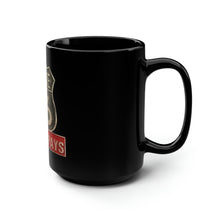 Load image into Gallery viewer, Route 66 Safety Pays - Black Mug 15oz
