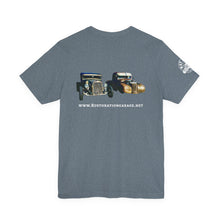 Load image into Gallery viewer, Women&#39;s Rufus &amp; Lucifer Jersey tee (print on back)

