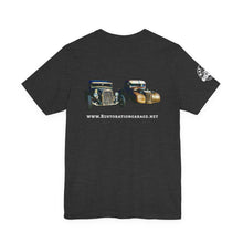 Load image into Gallery viewer, Women&#39;s Rufus &amp; Lucifer Jersey tee (print on back)
