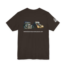 Load image into Gallery viewer, Women&#39;s Rufus &amp; Lucifer Jersey tee (print on back)
