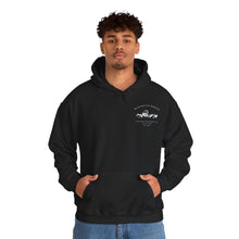 Load image into Gallery viewer, Rustoration Garage - Hooded Sweatshirt - Logo on Back
