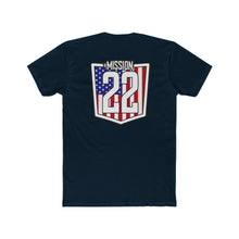 Load image into Gallery viewer, Mission 22 - T-Shirt On Back - Several Colors
