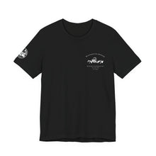 Load image into Gallery viewer, Women&#39;s Rufus &amp; Lucifer Jersey tee (print on back)
