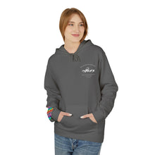 Load image into Gallery viewer, Women&#39;s Fallon Cars N Coffee (print on back) midweight fleece Hoodie
