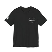 Load image into Gallery viewer, Women&#39;s Rufus &amp; Lucifer Jersey tee (print on back)

