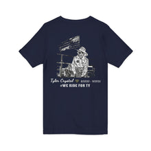 Load image into Gallery viewer, Tyler Crystal - Jersey short sleeve V-neck - Unisex
