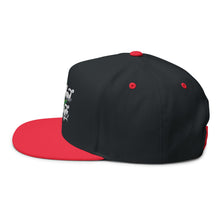 Load image into Gallery viewer, Work Hard Stay High Embroidered Flat Bill Cap – Retro Trucking &amp; Beer Lover Snapback
