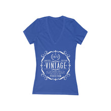 Load image into Gallery viewer, Women's Limited Edition Jersey Short Sleeve Deep V-Neck Tee

